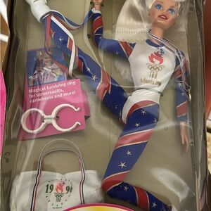Barbie Gymnast Doll in Patriotic Colors